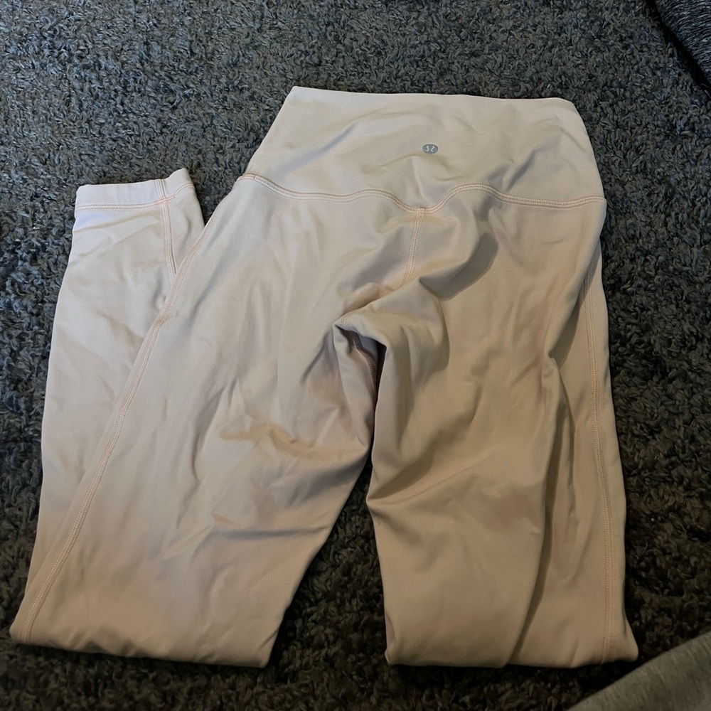 light pink align leggings 25’
